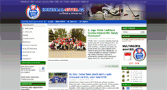 Desktop Screenshot of hokejbal-sever.cz